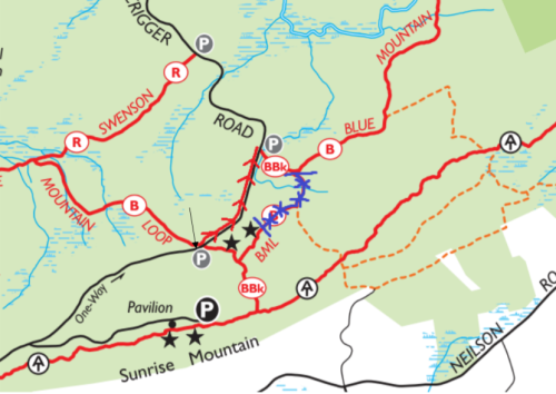 Stokes State Forest Blue Mountain Detour