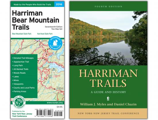 Harriman Map and Book Combo 2018