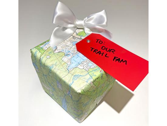 Map Gift Wrap