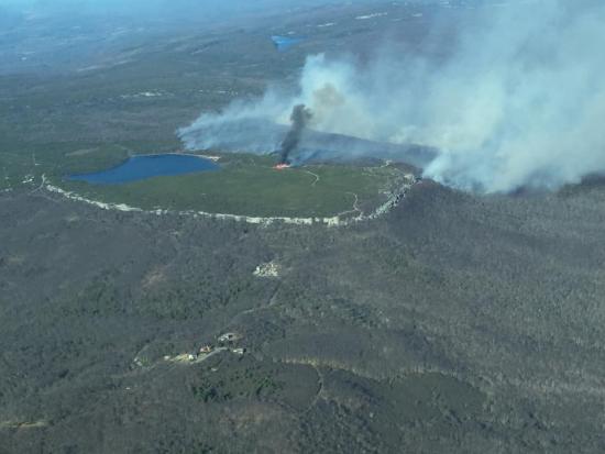 Sam's Point Fire April 2016